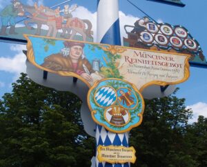 Reinheitsgebot sign - The Malt Miller Reinheitsgebot sign