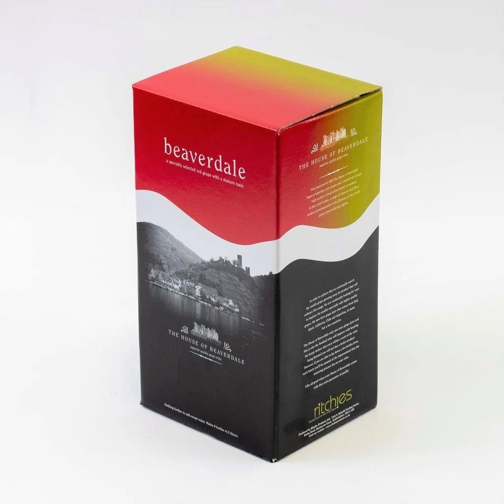 Beaverdale Red Wine Kit Shiraz 6 Bottle (4.5L) The Malt Miller