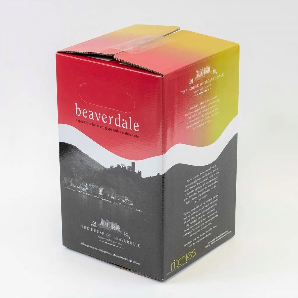Beaverdale Red Wine Kit Malbec 30 Bottle (23L) The Malt Miller