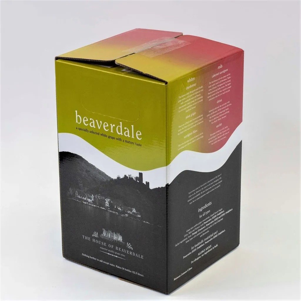 Beaverdale White Wine Kit White Bougeron 30 Bottle (23L) The Malt