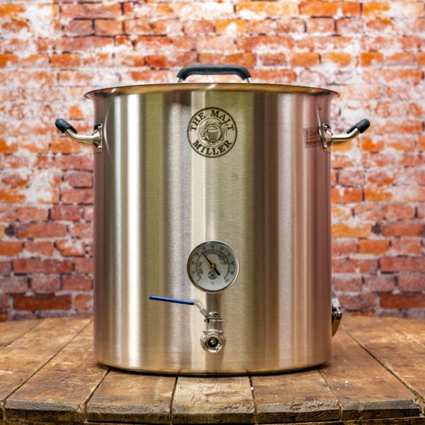 35L (10 US Gal) Stainless Steel Brew Kettle With 1 x 2.5" TC Port
