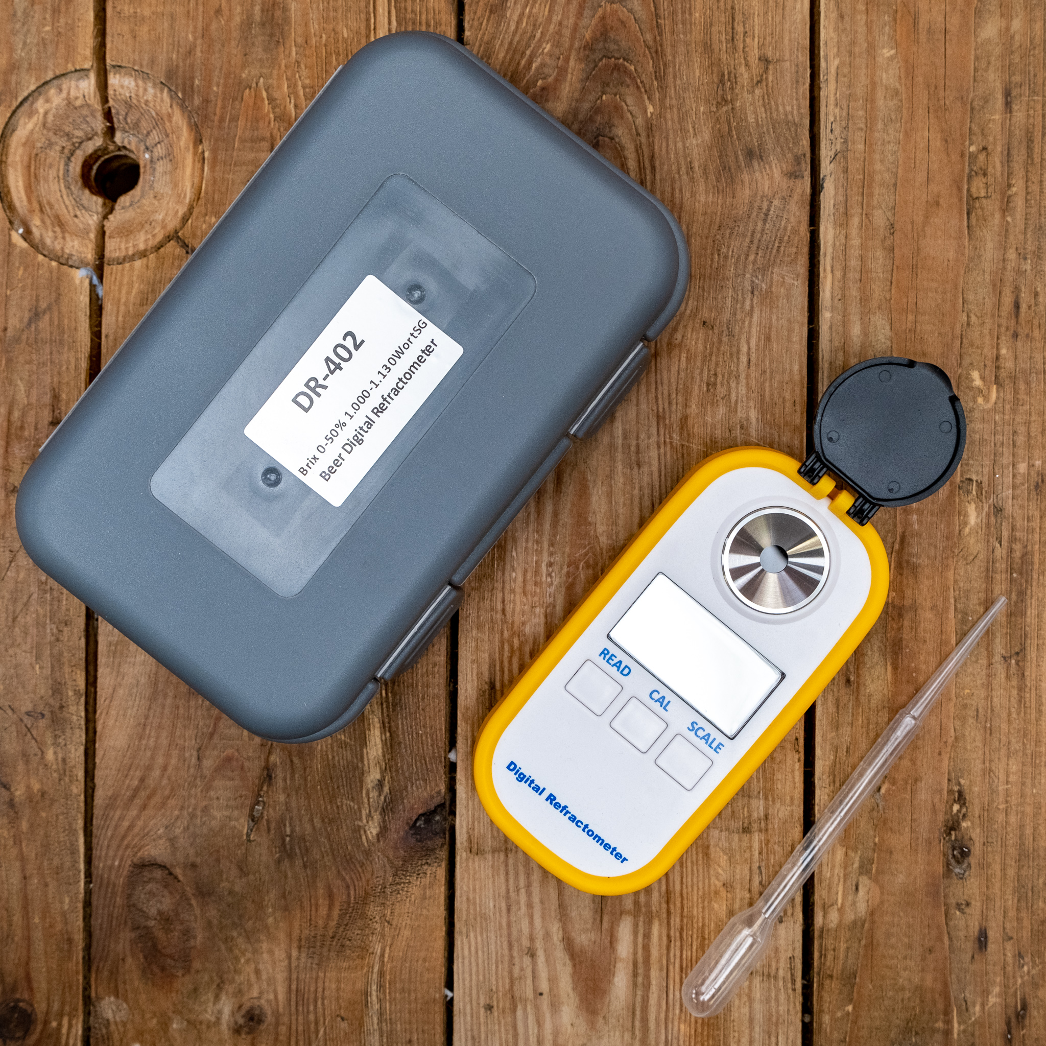 Digital Refractometer for Beer Brix and SG Readings