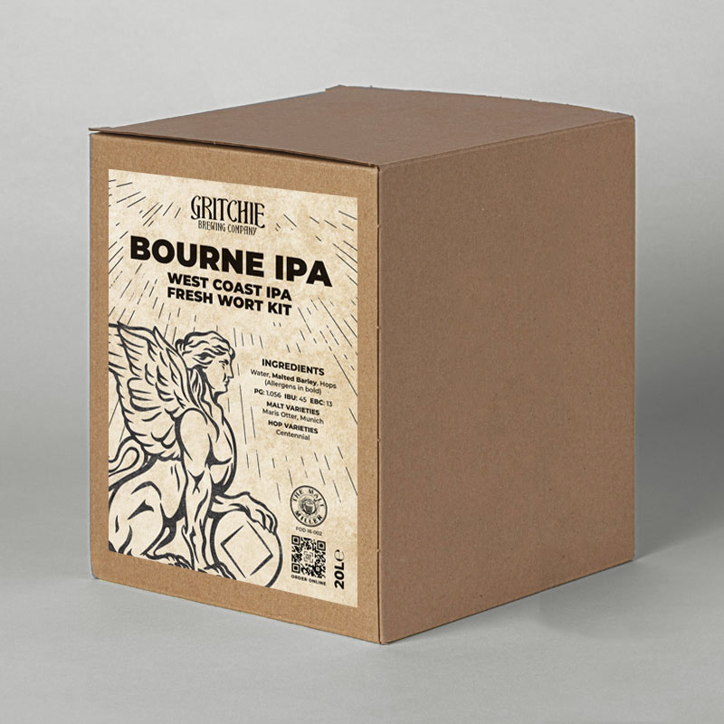Fresh Wort Beer Kit Gritchie x TMM Bourne West Coast IPA
