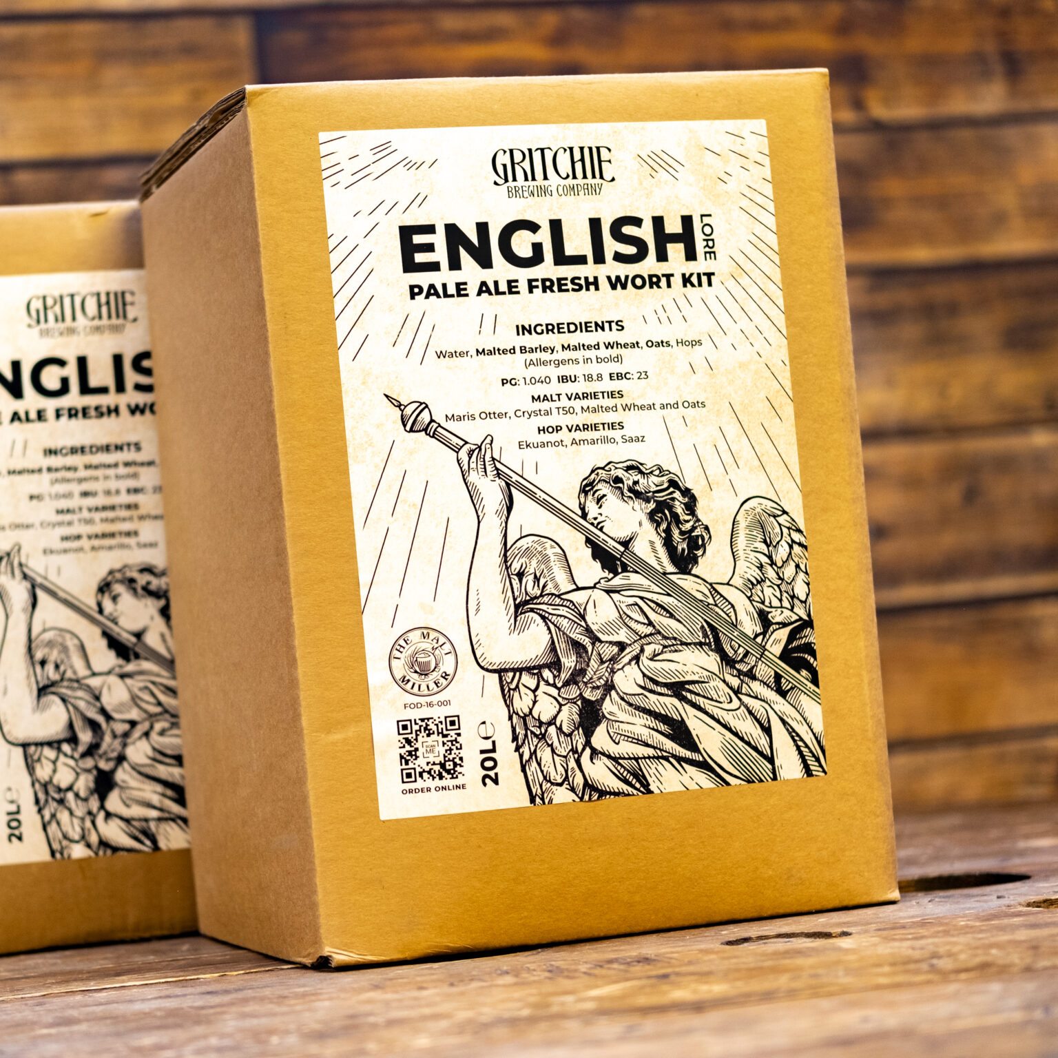 Fresh Wort Beer Kit Gritchie English Lore Pale Ale 20l