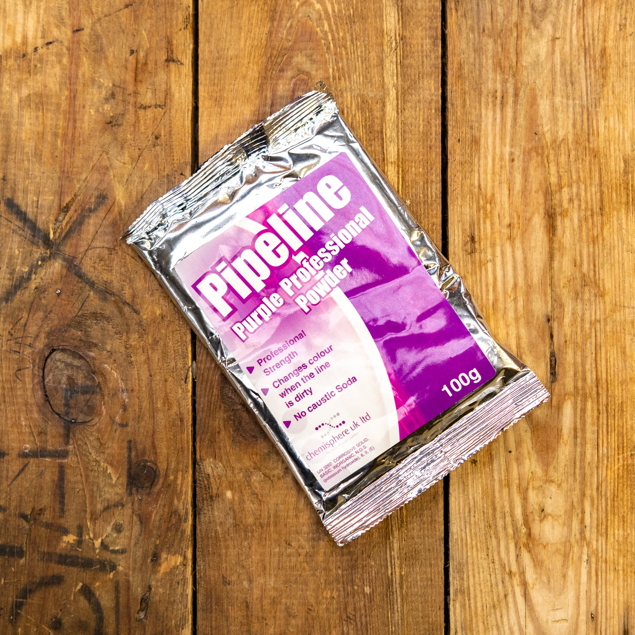 Pipeline Purple Professional Powder 100g Beer Line Cleaner