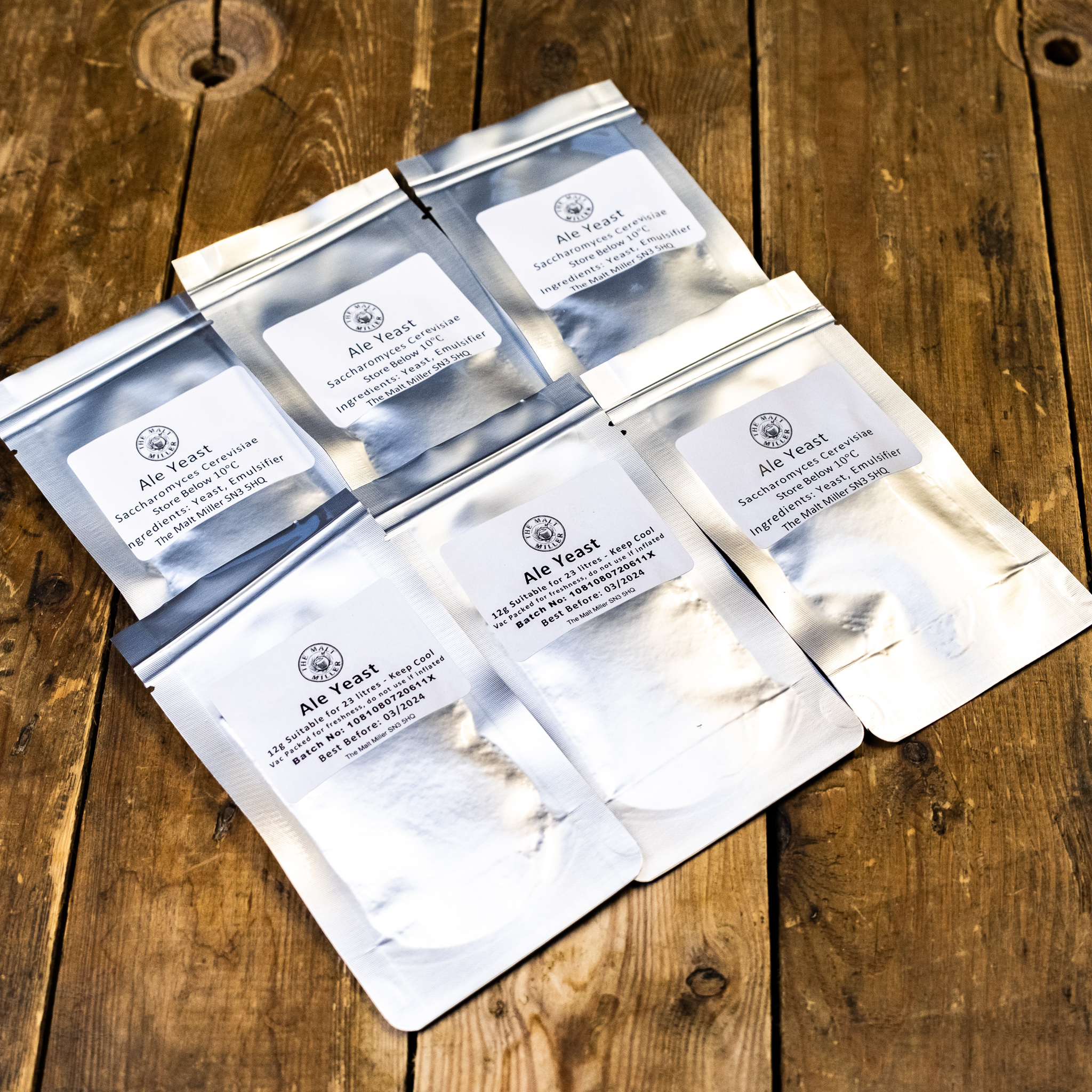 NBS Ale Yeast 12g x 6 sachets Home brew Beer Yeast