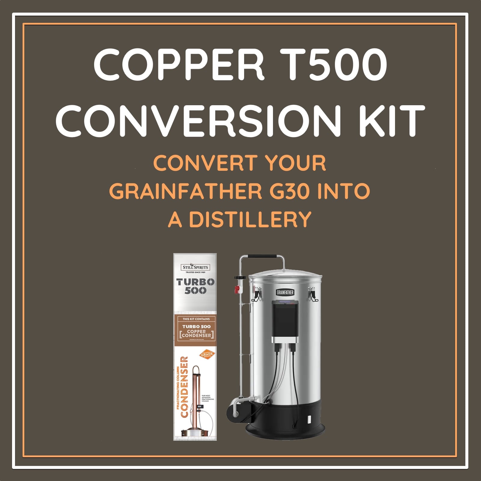 T500 Conversion Bundle Grainfather G30 Complete Distillery