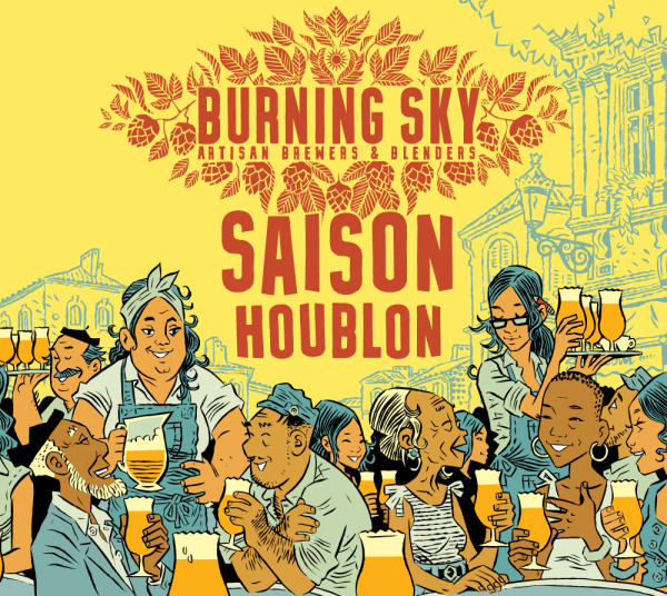 Burning Sky Saison Houblon