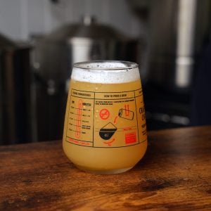 Beer school glass full side 1 - The Malt Miller