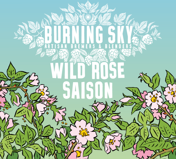 Burning Sky Wild Rose Saison