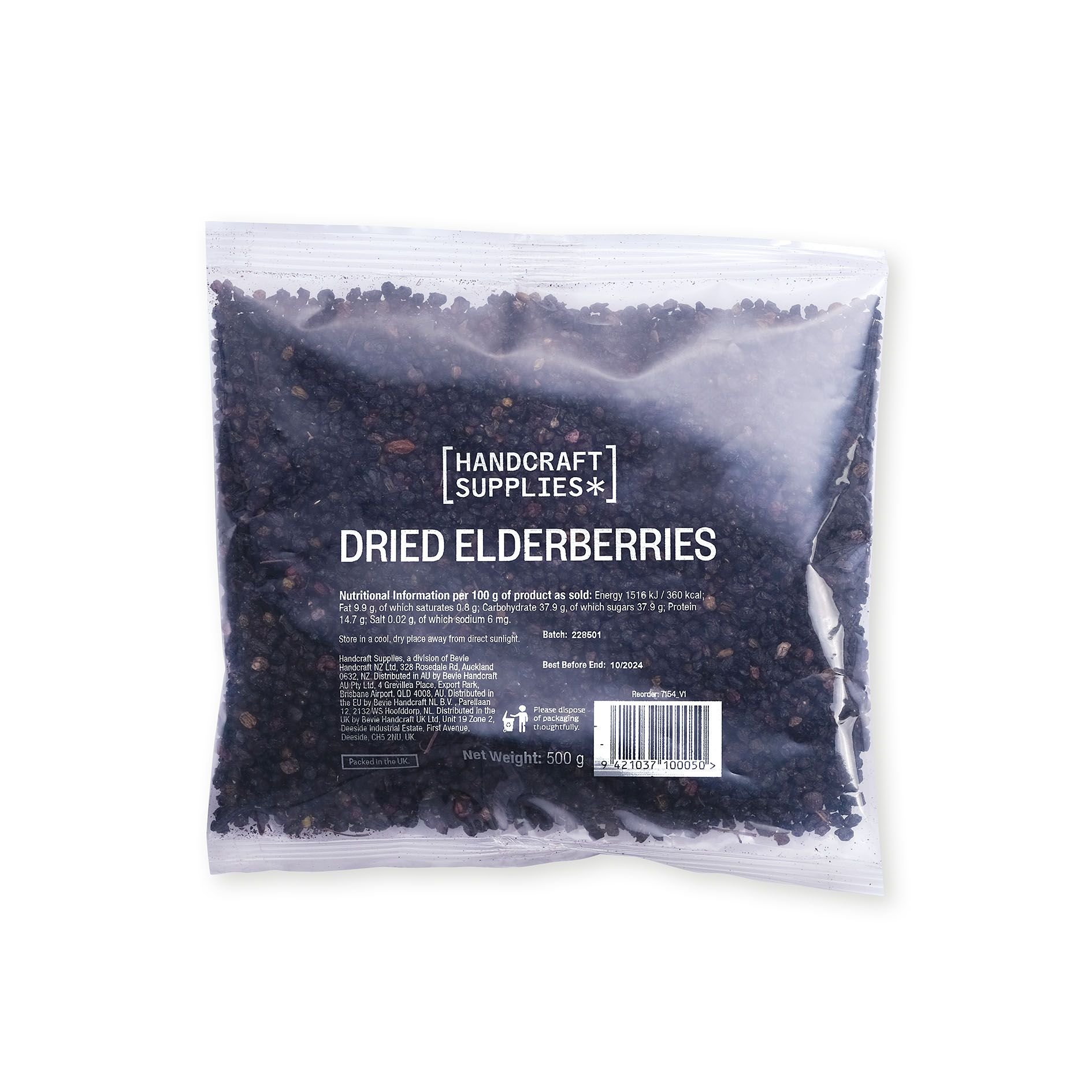 Dried Elderberries 500g