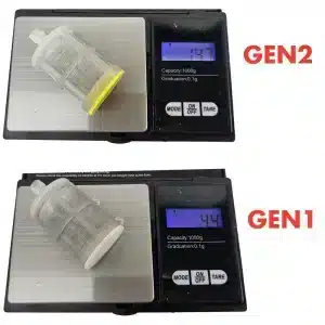 Yellow Weighted Floating Dip Tube Filter - Gen 2 - The Malt Miller Yellow Weighted Floating Dip Tube Filter - Gen 2