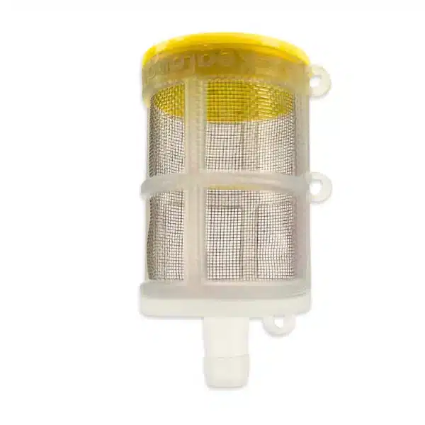 Yellow Weighted Floating Dip Tube Filter - Gen 2
