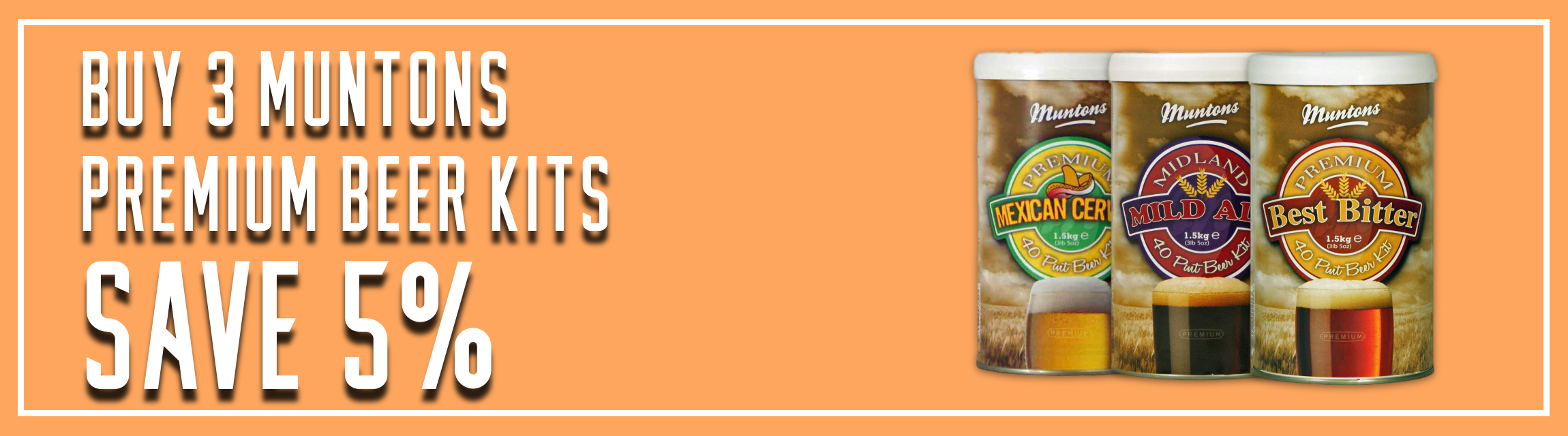 Beer Kits Header Muntons Premium Beer