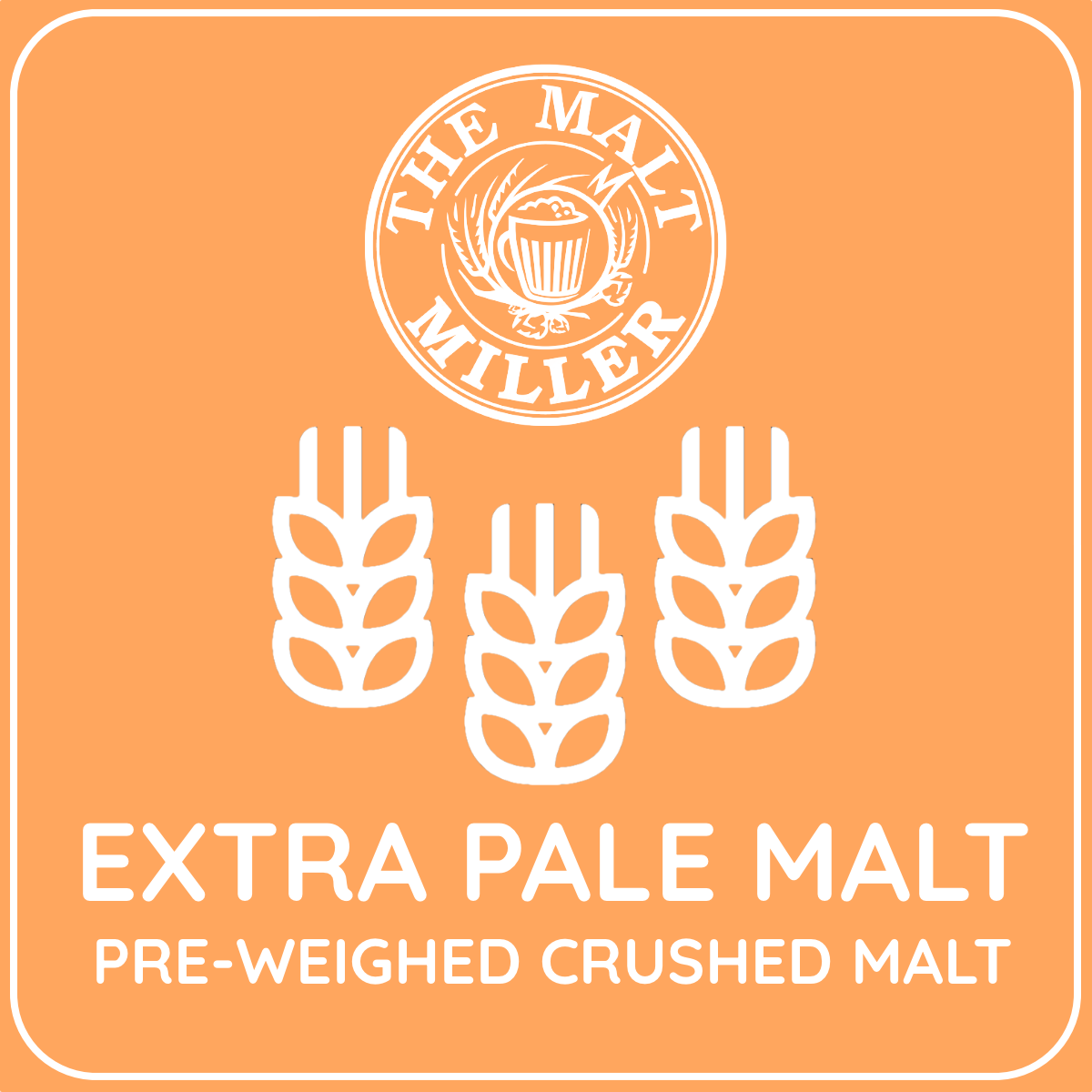 Extra Pale Malt PreWeighed Crushed Malt The Malt Miller