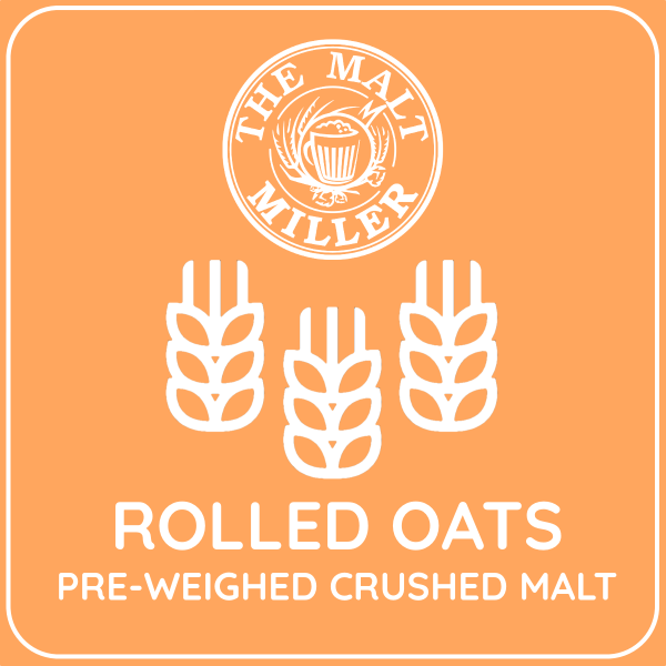 rolled oats for brewing adjunct
