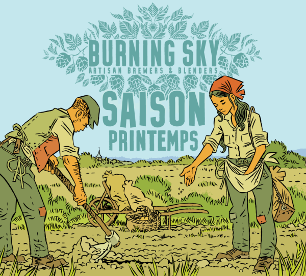 Burning Sky Saison Printemps