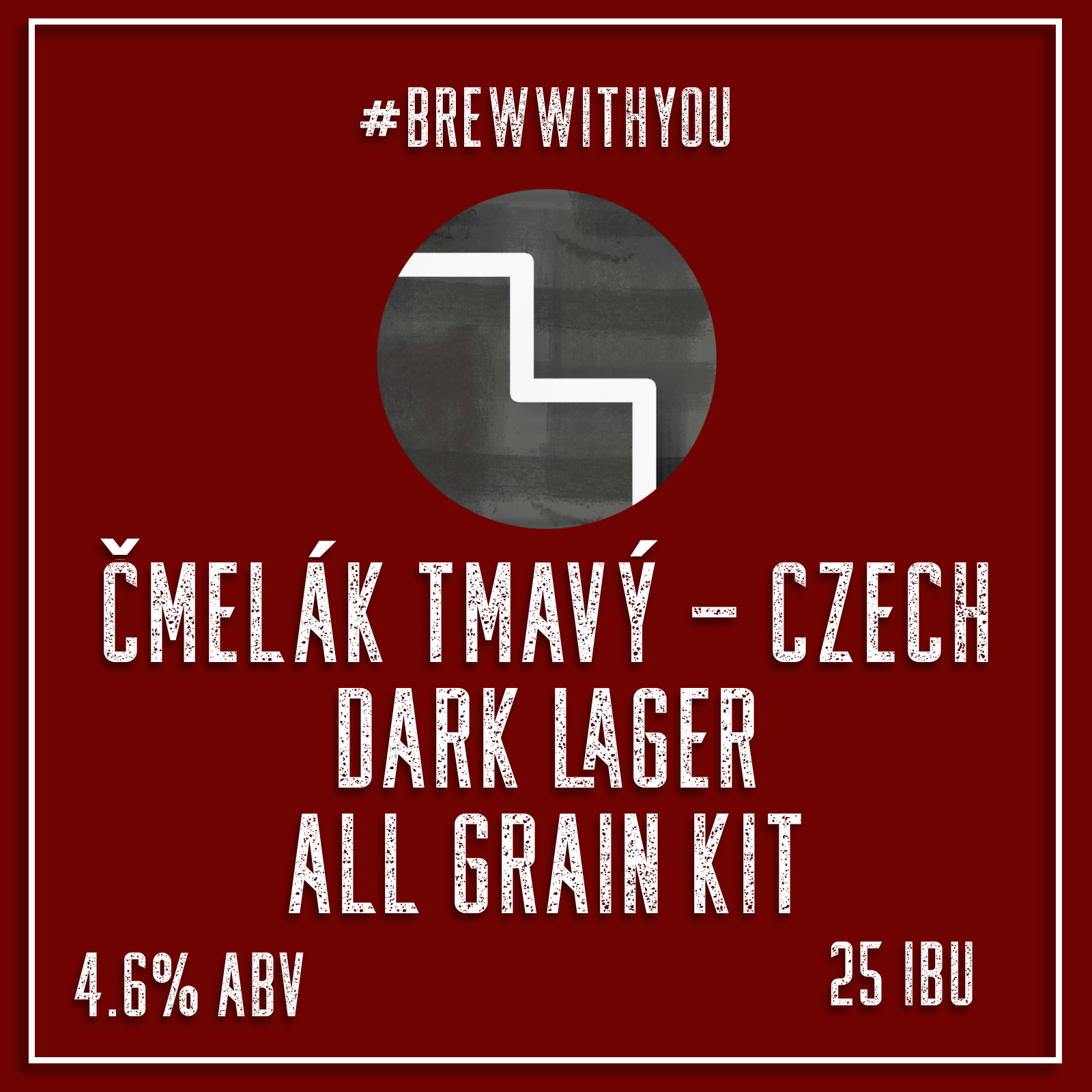 Čmelák Tmavý Czech Dark Lager All Grain Recipe Kit
