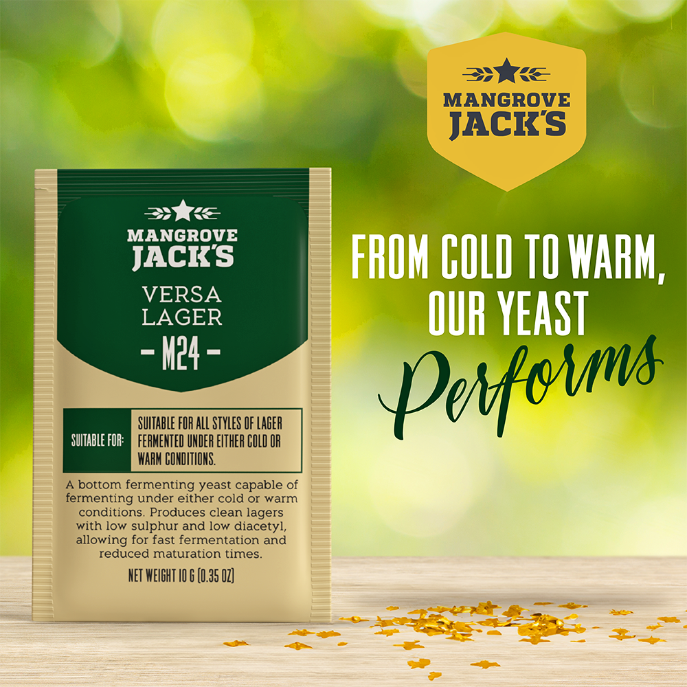 MJ Versa Yeast Assets Product Image 1000x1000 - The Malt Miller Mangrove Jacks Versa Lager Yeast