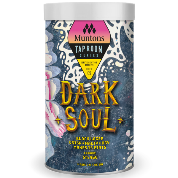 Muntons Taproom Dark Soul Black lager beer kit