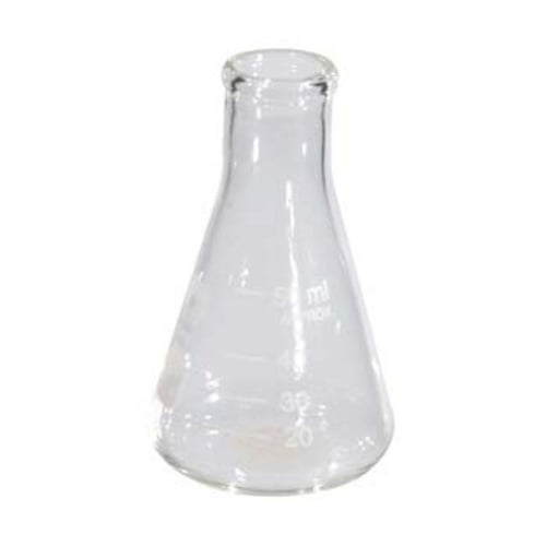 Borosilicate Erlenmyer Conical Flasks 50ml