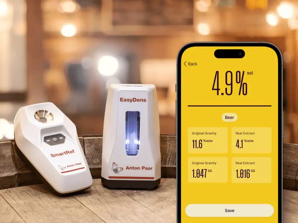 EDSR-Combo-beer-EasyDens-Digital-Density-Meter-SmartRef-Digital-Refractometer-alcohol-contentpng - The Malt Miller