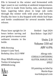 Pils Mills Brewing - The Malt Miller