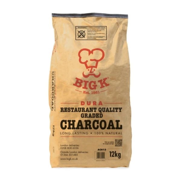 12kg Big K Dura Lumpwood Charcoal