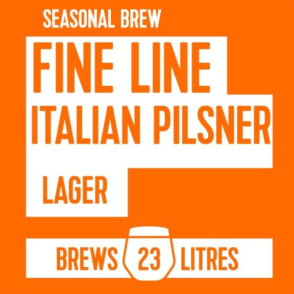 Italian pilsner home brew kit