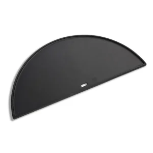 Wild Goose Half Moon Cast Iron two sided Griddle for 18” Kamado