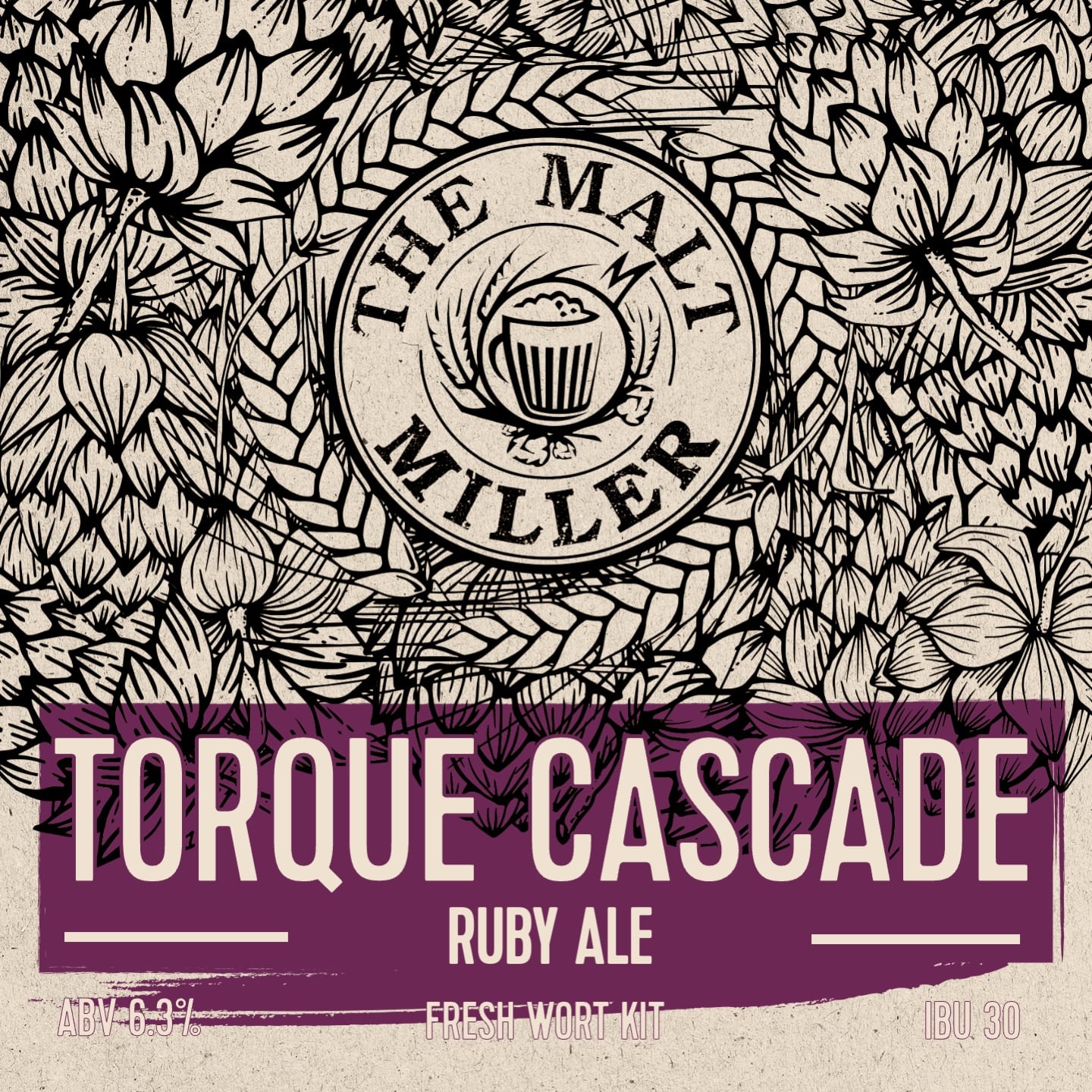 Torque Cascade – Ruby Ale – Fresh Wort Kit