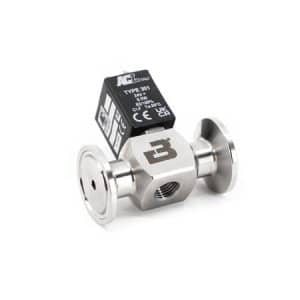 Brewtools - Solenoid Valve, TC34mm+M12, NC, DC24V