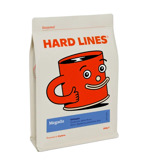 Hard Lines Coffee - Ethiopia Megadu Natural