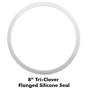 Kegland - 8 Inch TC – Flanged Silicone Gasket Seal