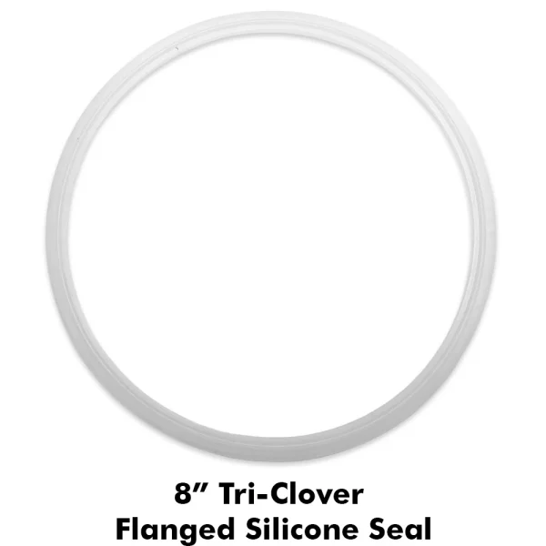 Kegland - 8 Inch TC – Flanged Silicone Gasket Seal