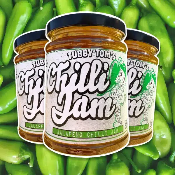 Tubby Toms - Jalapeno Chilli Jam - Mild & Fresh