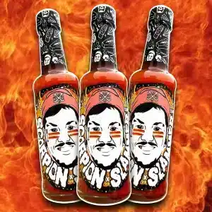 Tubby Toms Scorpion Slammer - Ultra Hot Trinidad Scorpion Chilli Sauce