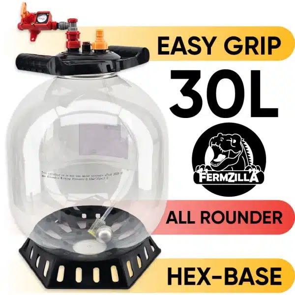 30L FermZilla All Rounder Mega Grip Pressure Fermenter Starter Kit