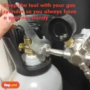 KegLand 7 in 1 Faucet Spanner / Wrench Tool - The Malt Miller KegLand 7 in 1 Faucet Spanner / Wrench Tool