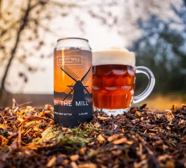 BURNT MILL BREWERY - BY THE MILL - ERNEST BEST BITTER