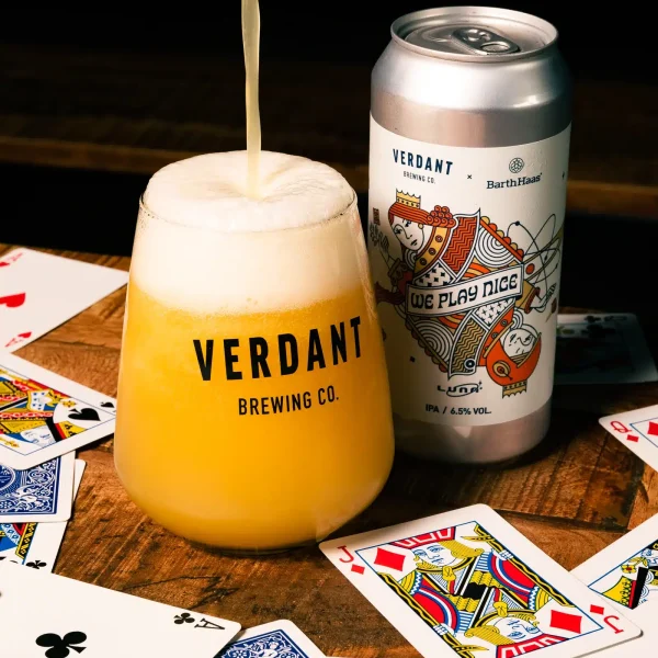 Verdant Brewing Co x BarthHaas - We Play Nice