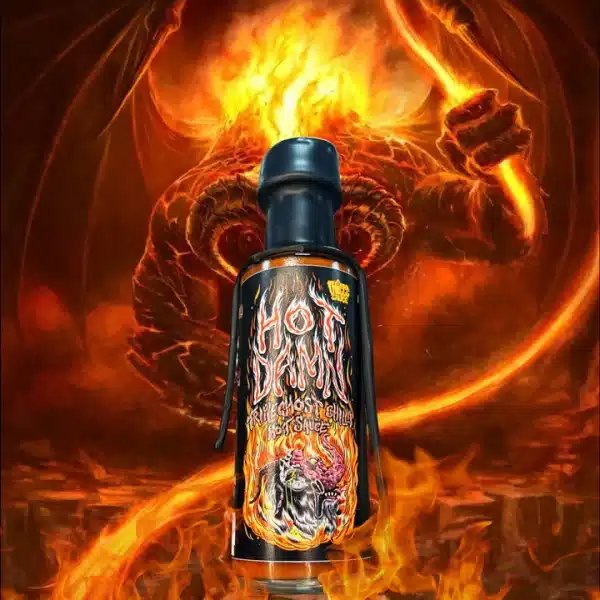 Thiccc Sauce - Hot Damn Triple Ghost Chilli Super Hot Sauce – 100ml