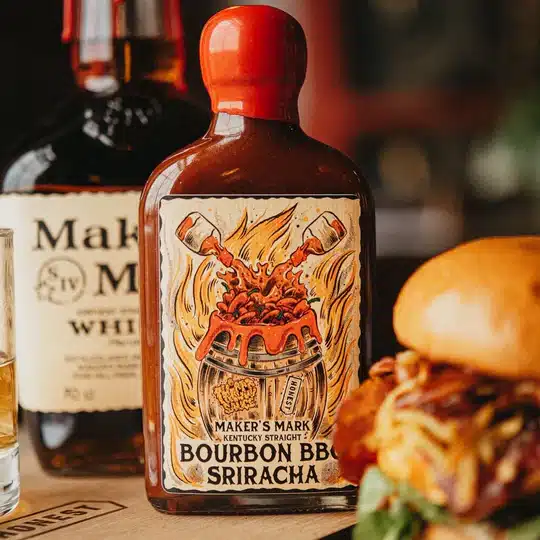 Thiccc Sauce - Bourbon BBQ Sriracha – 200ml (Honest Burgers x Maker’s Mark Collab)