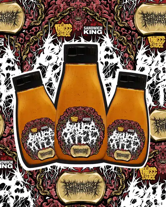 Thiccc Sauce Sauce 2 Kill – 250ml (Peeling Flesh x Sandwich King Collab)