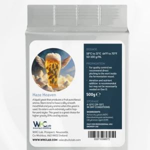 WHC Dried Yeast - Haze Heaven - 500g Block For Breweries