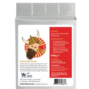 WHC Dried Yeast - Hornindal Kveik - 500g Block For Breweries