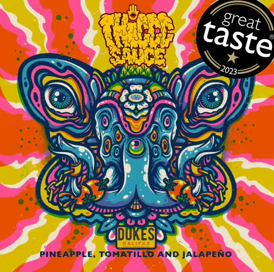 Thiccc Sauce - Dystopia Pineapple Tomatillo Jalapeño Sauce