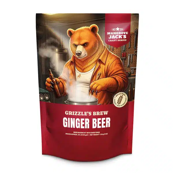Mangrove Jack’s Craft Series Ginger Beer Kit – Grizzle’s Brew 1.8kg