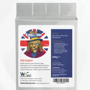 WHC Dried Yeast - Old English - 500g Block For Breweries