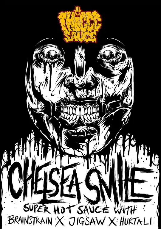 Thiccc Sauce - Chelsea Smile Super Hot Sauce